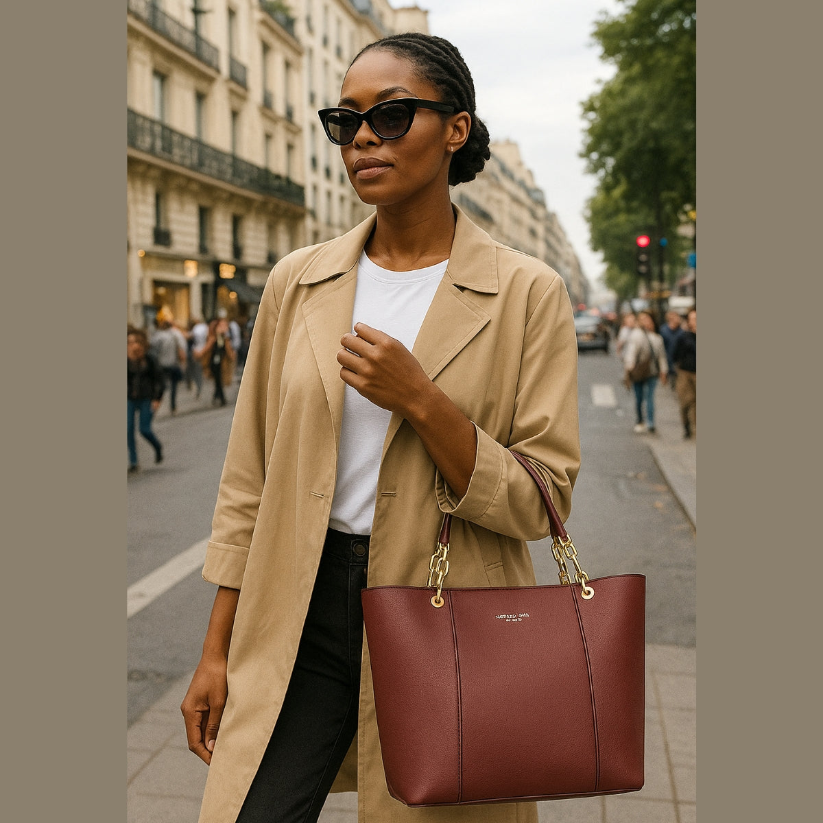 Bolsa Feminina Sofisticada Elegante Golden Fênix